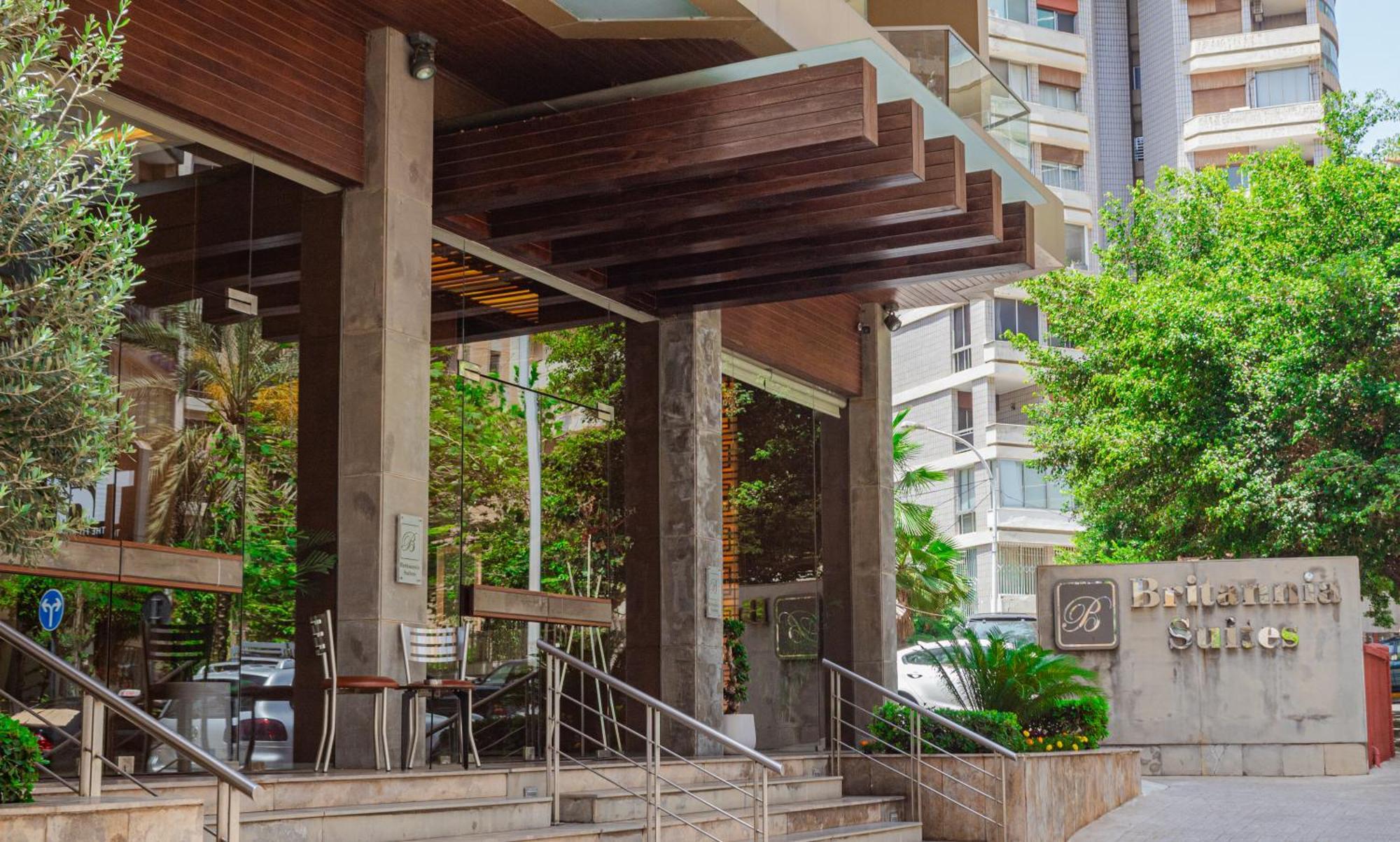 Britannia Suites Beirute Exterior foto